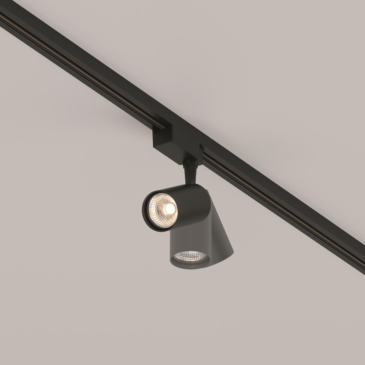 Трековый светильник Maytoni Technical Vuoro TR003-1-6W3K-S-B