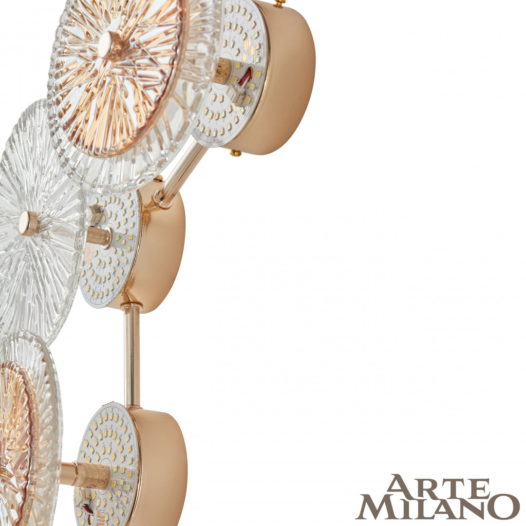 Настенный светильник Arte Milano 4.1252B.D250.H500.LED G