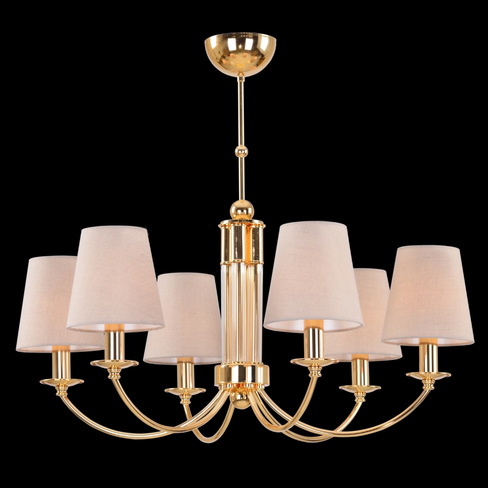 Подвесная люстра Crystal Lux Camila CAMILA SP6 GOLD