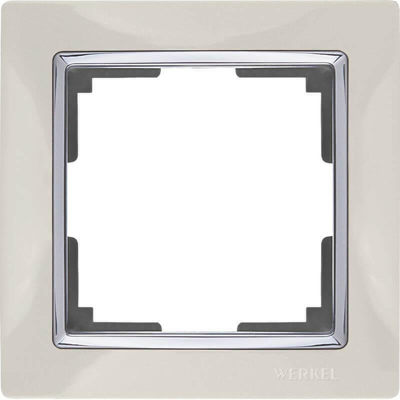 Рамка Werkel Snabb на 1 пост слоновая кость WL03-Frame-01-ivory 4690389046308