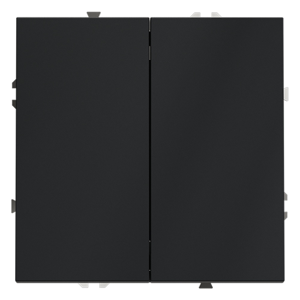 Проходной переключатель двухклавишный Voltum S70 VLS020307