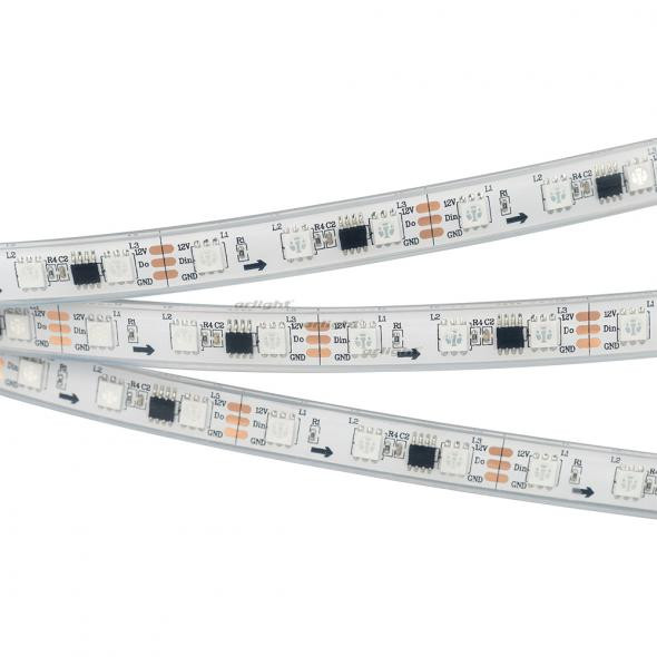 Светодиодная лента Arlight SPI 2-5000GR 12V RGB 2x (5060, 300 LED x3) 026155