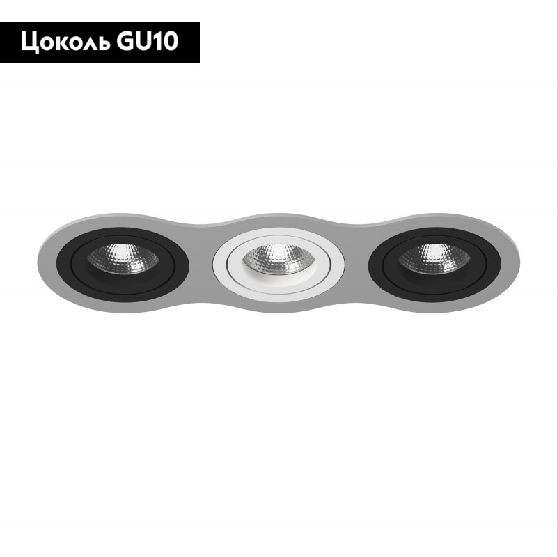 Встраиваемый светильник Lightstar INTERO 16 i639070607 (217639+217607+217606+217607)