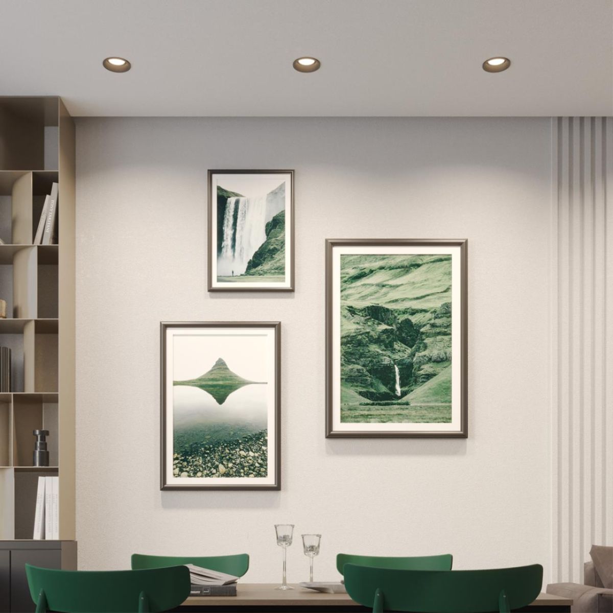 Встраиваемый светильник с переключателем цв. температуры Novotech Wir Brillo 359870