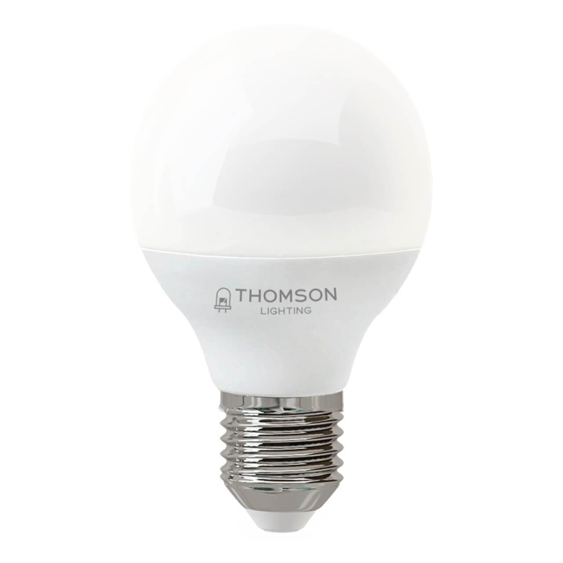 Лампа светодиодная Thomson E27 4W 3000K шар матовый TH-B2361