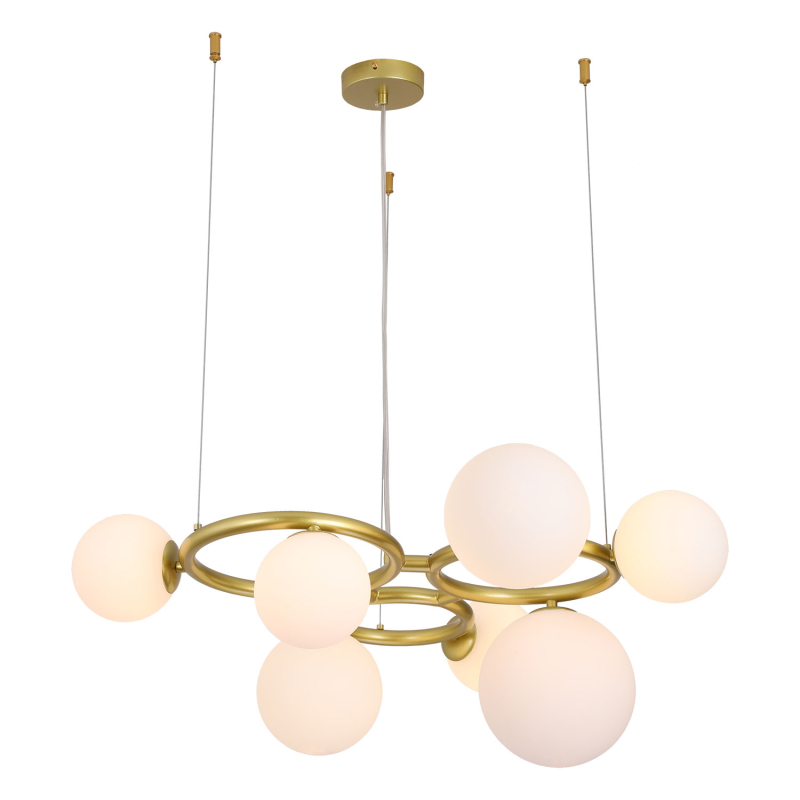 Подвесная люстра шар Lussole Loft Downey LSP-8804