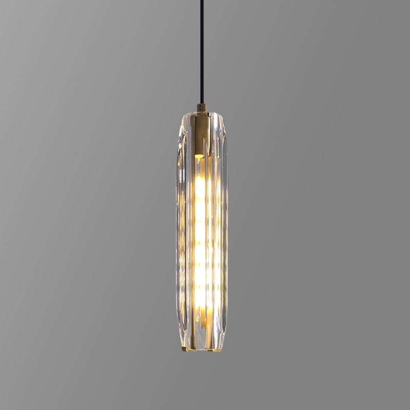 Подвесной светильник Delight Collection MT8851-1H bronze/clear
