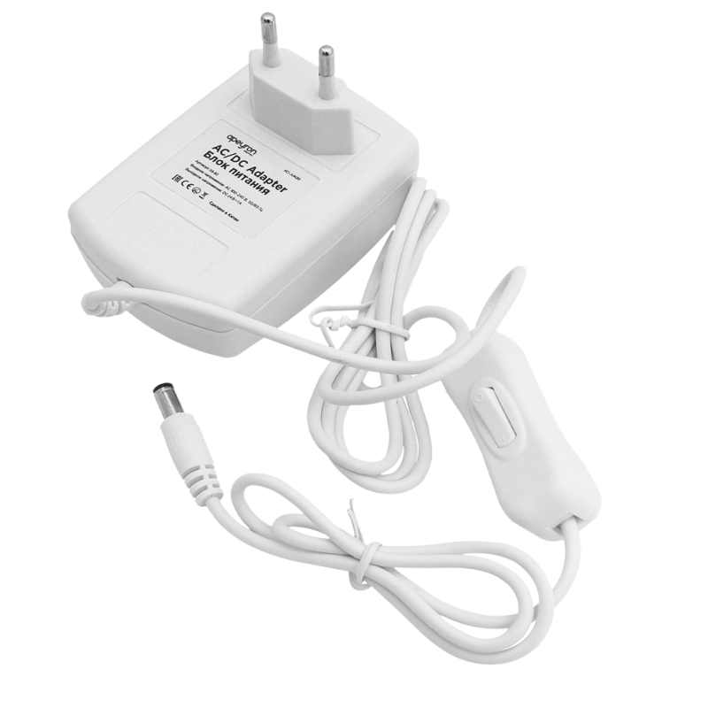 Блок питания Apeyron 24В 24Вт IP44 1A DC(папа) 5.5x2.5мм 03-82