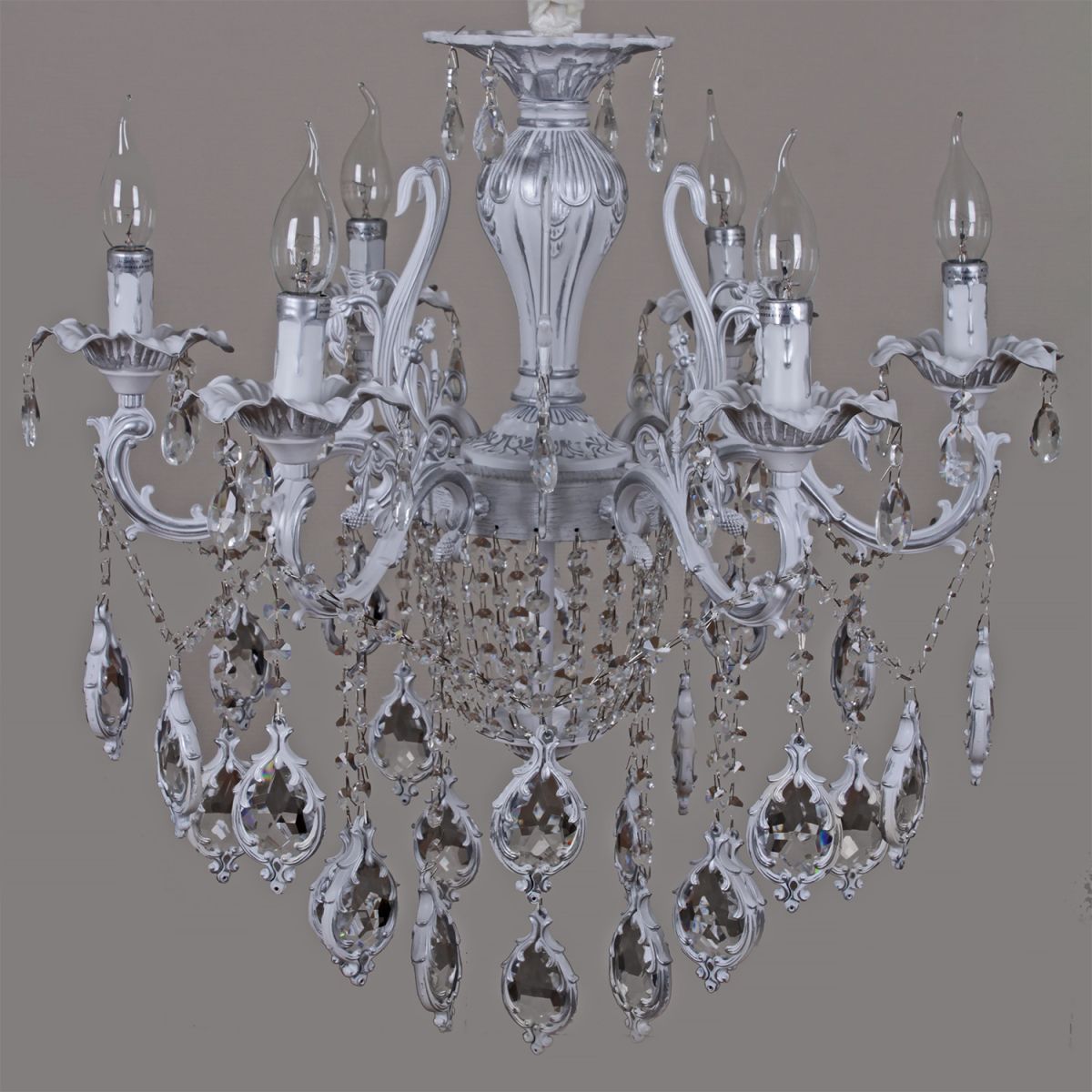 Подвесная люстра Reluce 23100-0.3-06 WH+SL