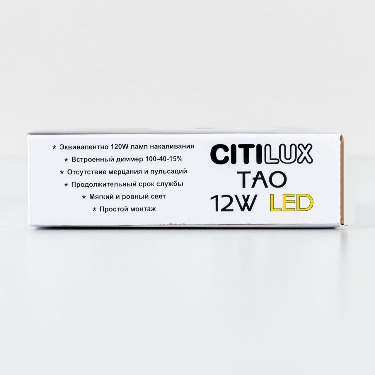 Накладной светодиодный светильник Citilux Тао CL712120N в Москве