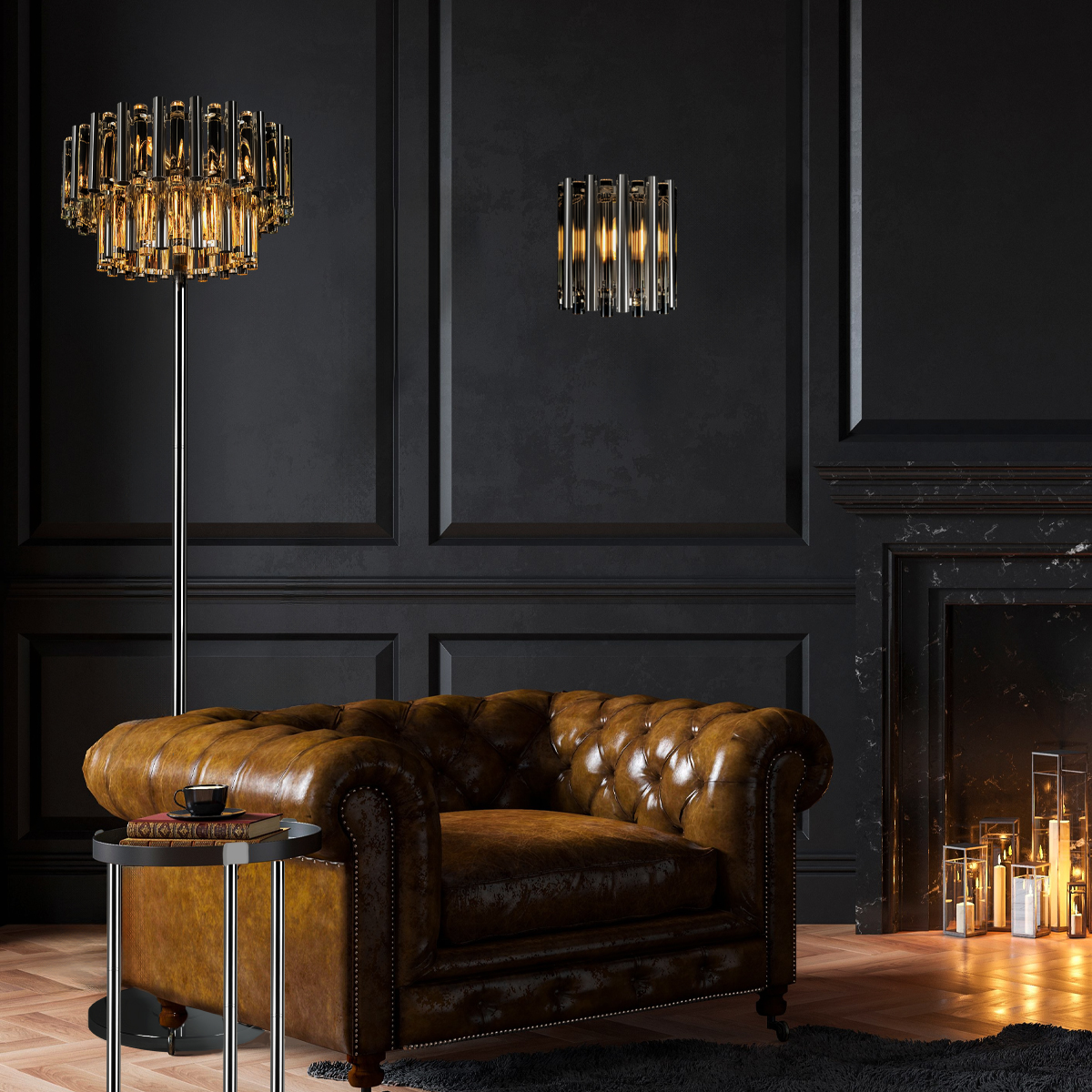 Торшер Loft IT Boucle 10438F