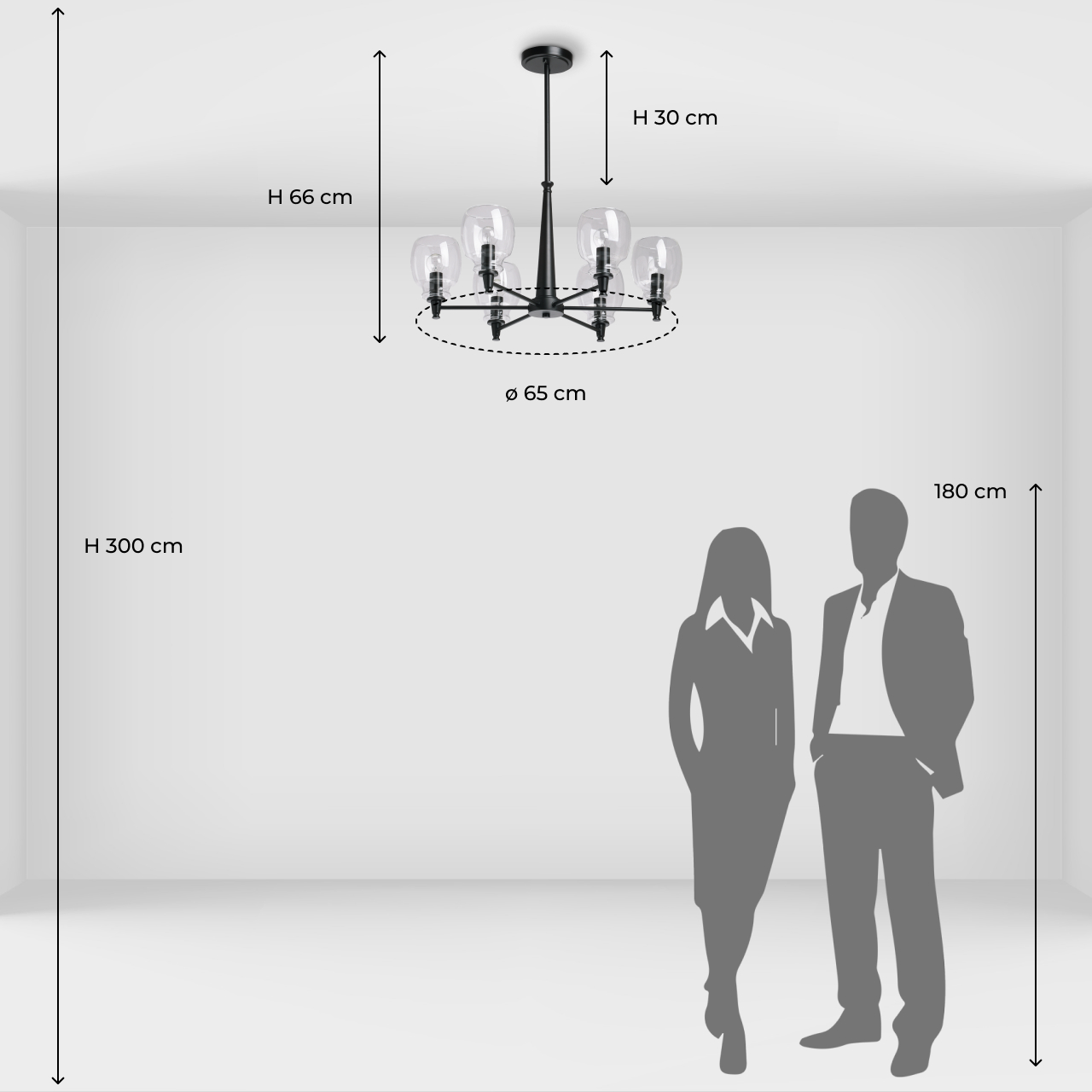 Люстра на штанге MW-Light Джестер 104012906