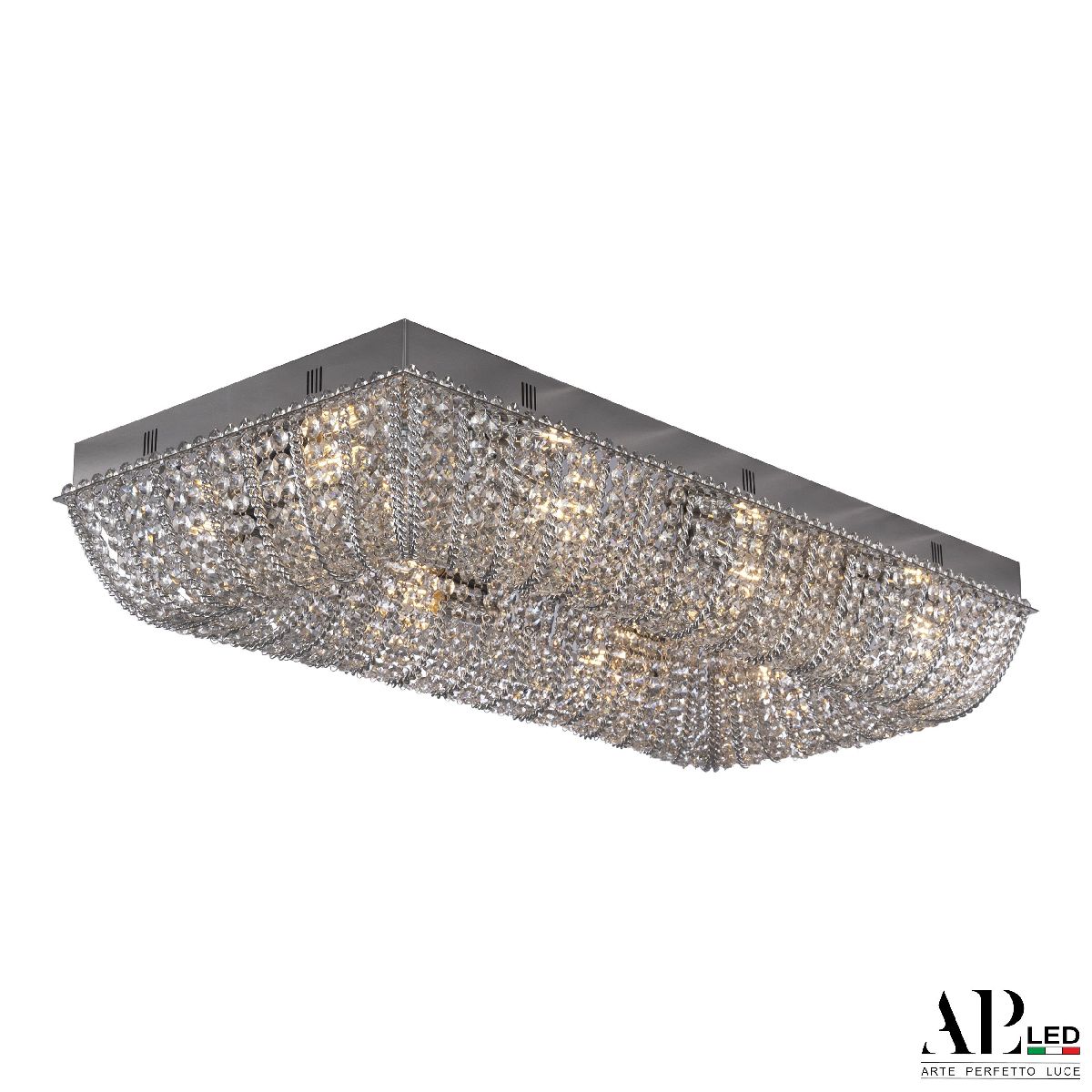 Потолочная люстра Arte Perfetto Luce Sicilia SH615.2.80.M.Ni.E14