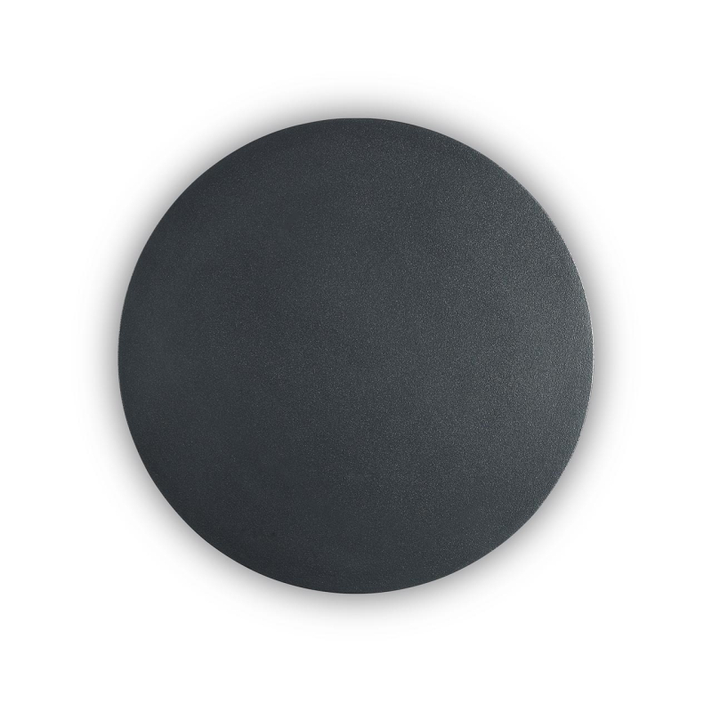 Настенно-потолочный светодиодный светильник Ideal Lux Cover AP1 Round Big Nero 195759