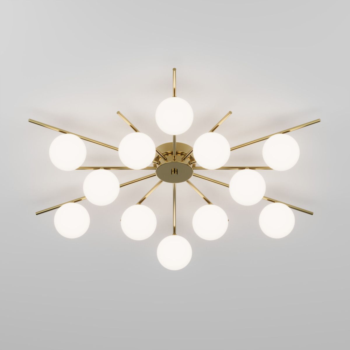 Потолочная люстра Eurosvet Sabina 302001/12 латунь Smart a072017