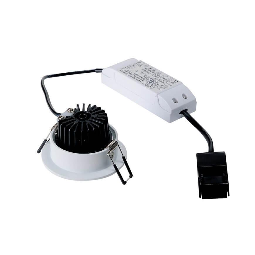 Встраиваемый светодиодный светильник SLV New Tria 68 Led Round Set 114380