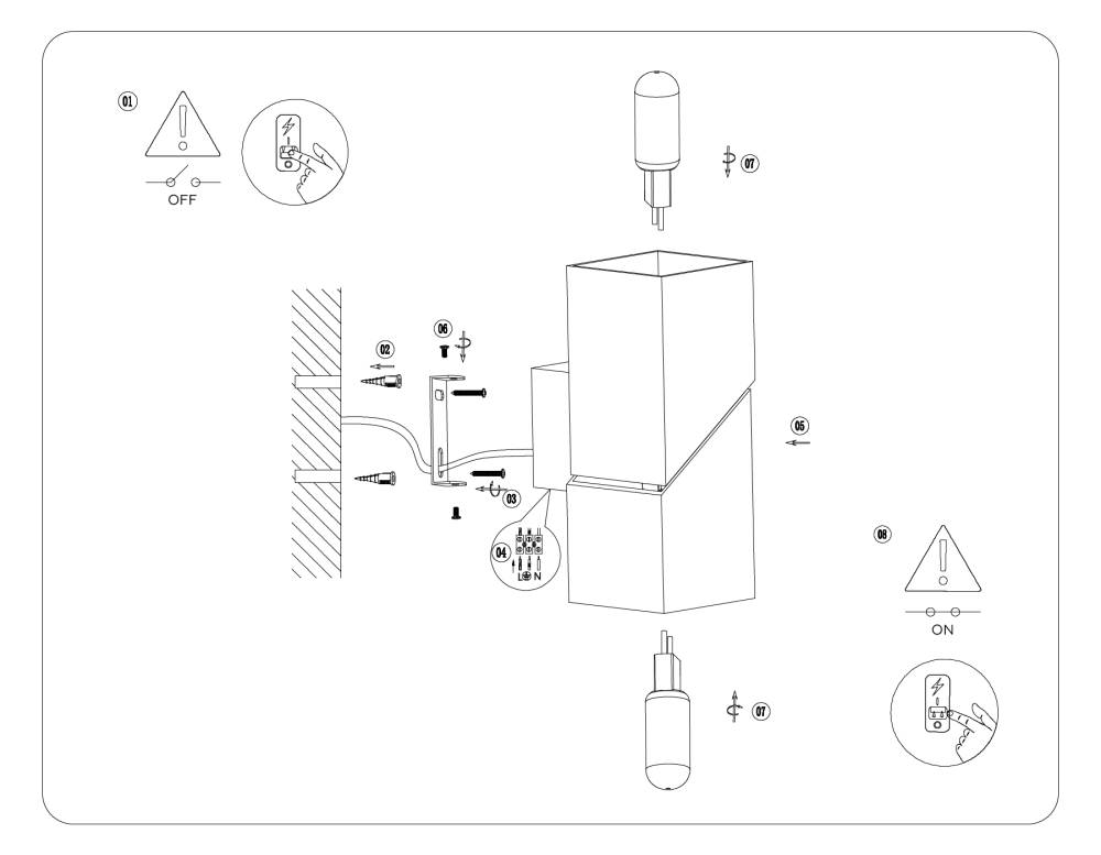 Настенный светильник Ambrella Light Wall FW2475