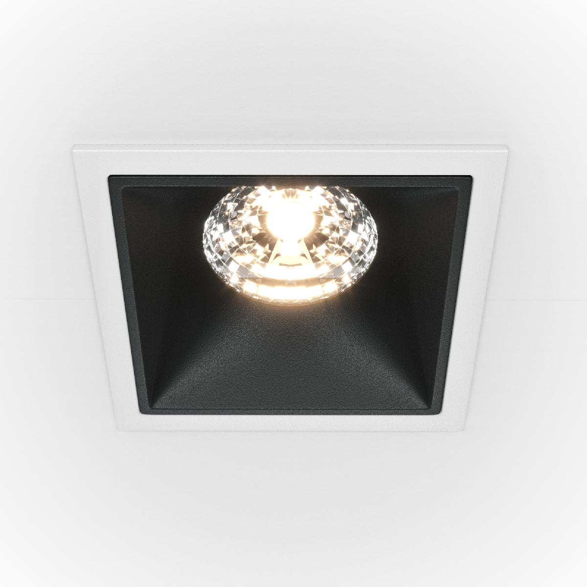 Встраиваемый светильник Maytoni Technical Alfa LED DL043-01-15W4K-SQ-WB