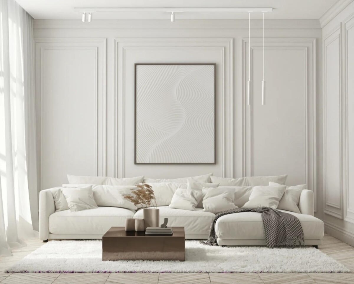 Трековый светильник алюминиевый Denkirs Smart DK8008-WH