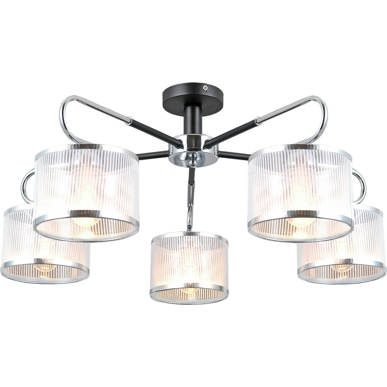 Люстра на штанге Illumico IL0384-5CSQ-79 CR BK