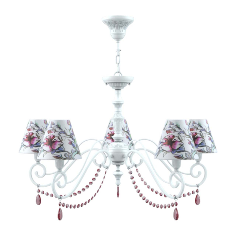 Подвесная люстра Lamp4you Classic E3-05-WM-LMP-O-13-CRL-E3-05-PK-UP