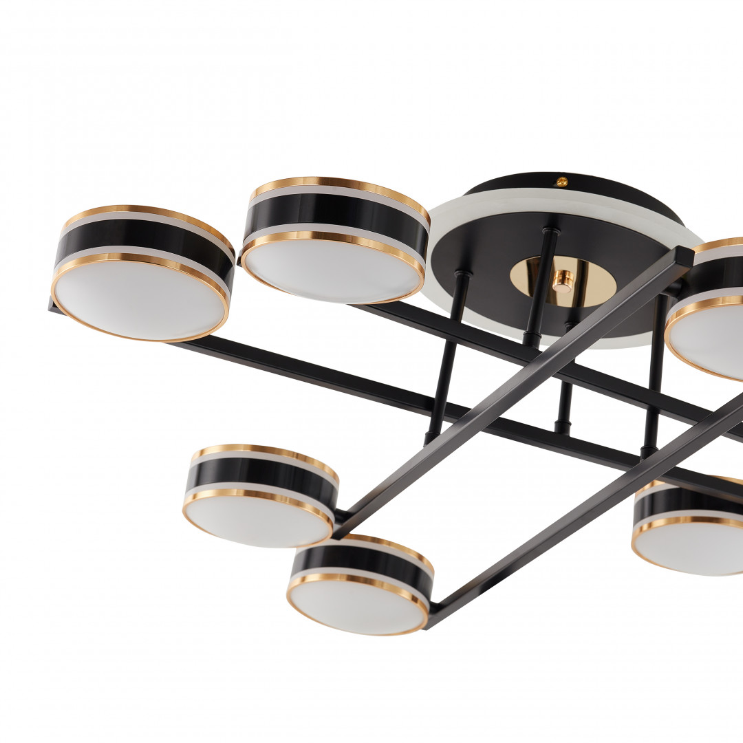 Потолочная люстра Arte Milano Ferrara 278599/8 BK
