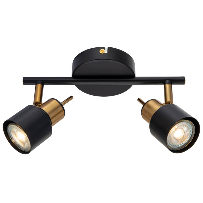 Спот потолочный на штанге Arte Lamp Almach A1906PL-2BK