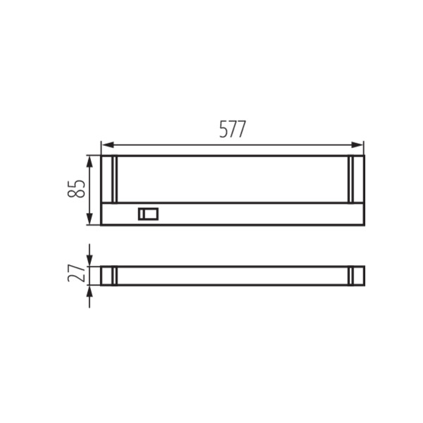 Мебельный светильник Kanlux Pax Led 10W NW 22192