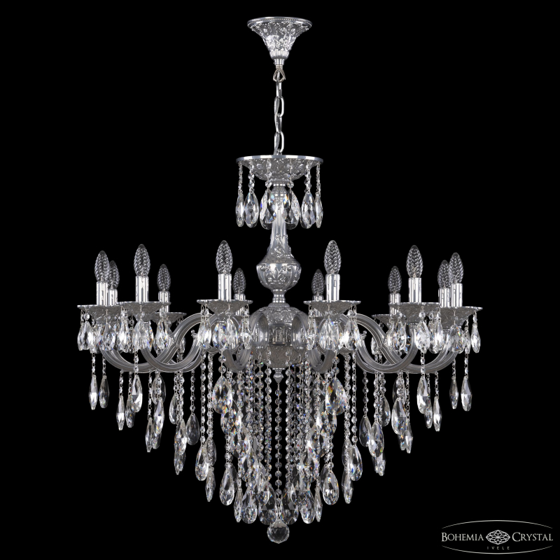 Подвесная люстра Bohemia Ivele Crystal AL78101/12/300 B CG