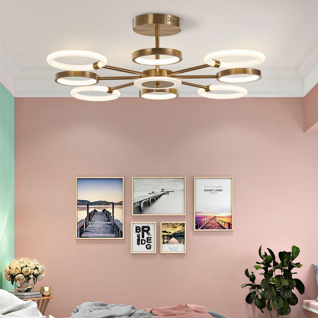 Потолочная люстра Arte Milano Neapolis 277240/8 GD