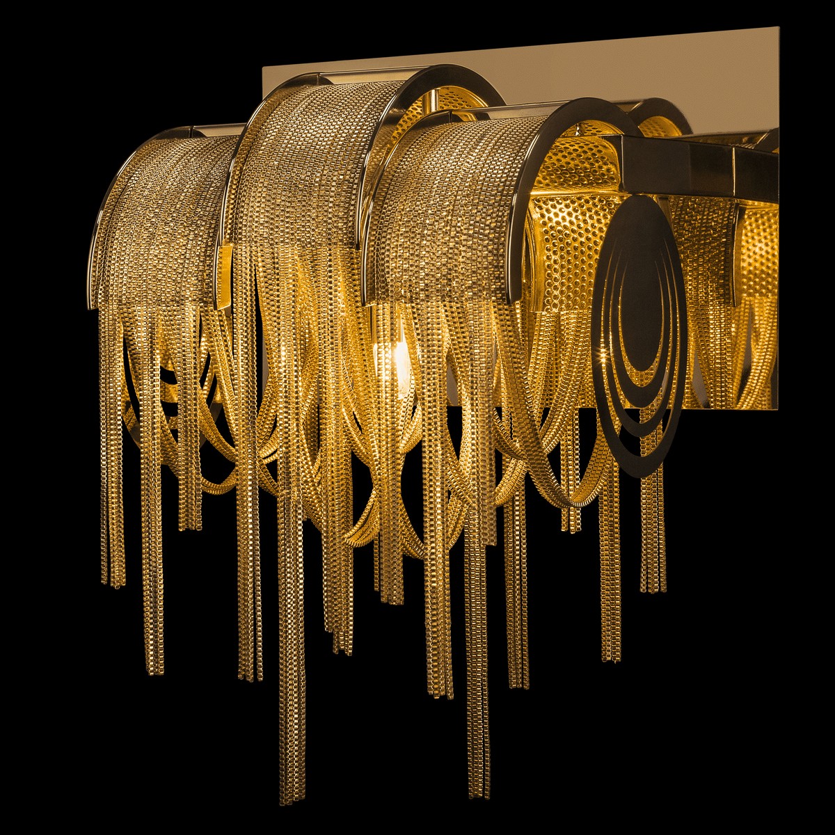 Настенный светильник Loft IT Volver 10404W/A GD