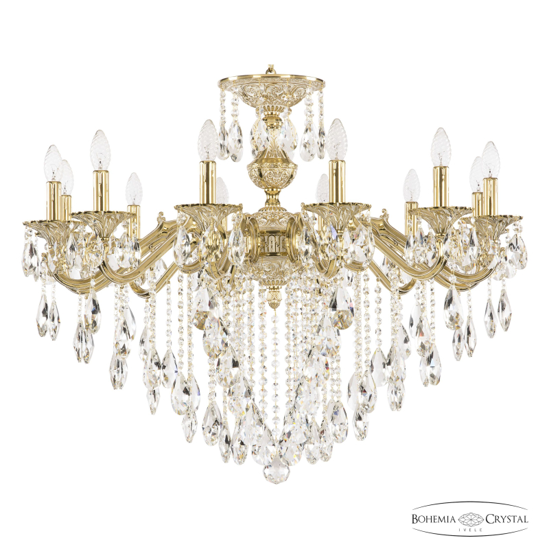 Подвесная люстра Bohemia Ivele Crystal Verona 72202/10/300 B GW