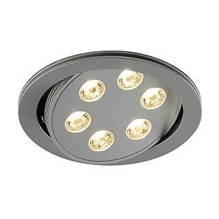 Встраиваемый светильник SLV TRITON LED серебристый 113652