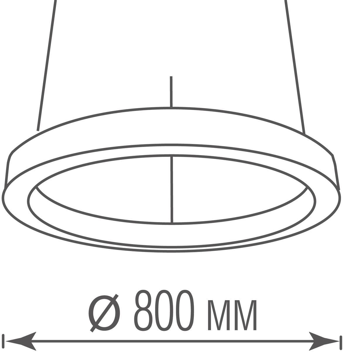 Подвесная люстра Donolux Aura DL800S72NW White