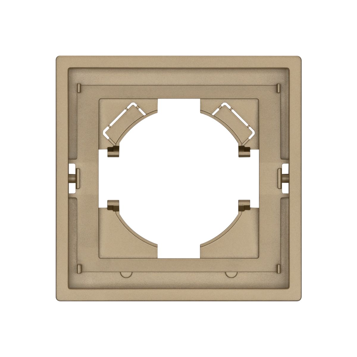 Рамка пластиковая на 1 пост Arlight FRM-TENDO-SFPL-1-GD 054643