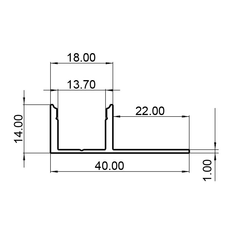 Профиль Deko-Light EL-03-12 975365