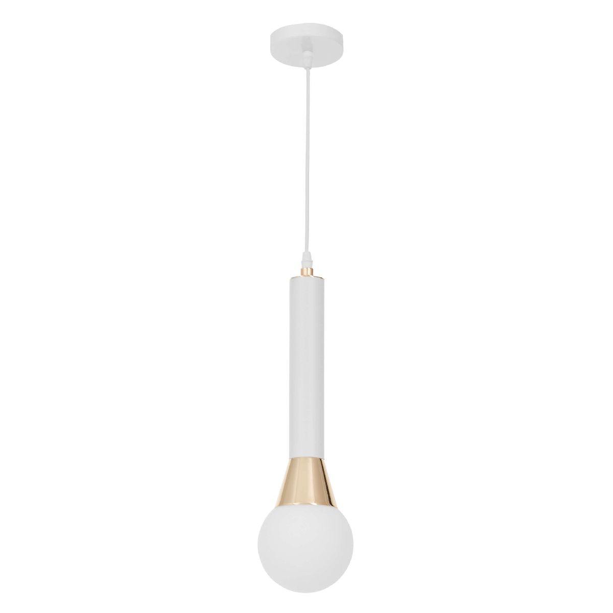 Подвесной светильник Lumina Deco Folino LDP 7012-1B WT+GD
