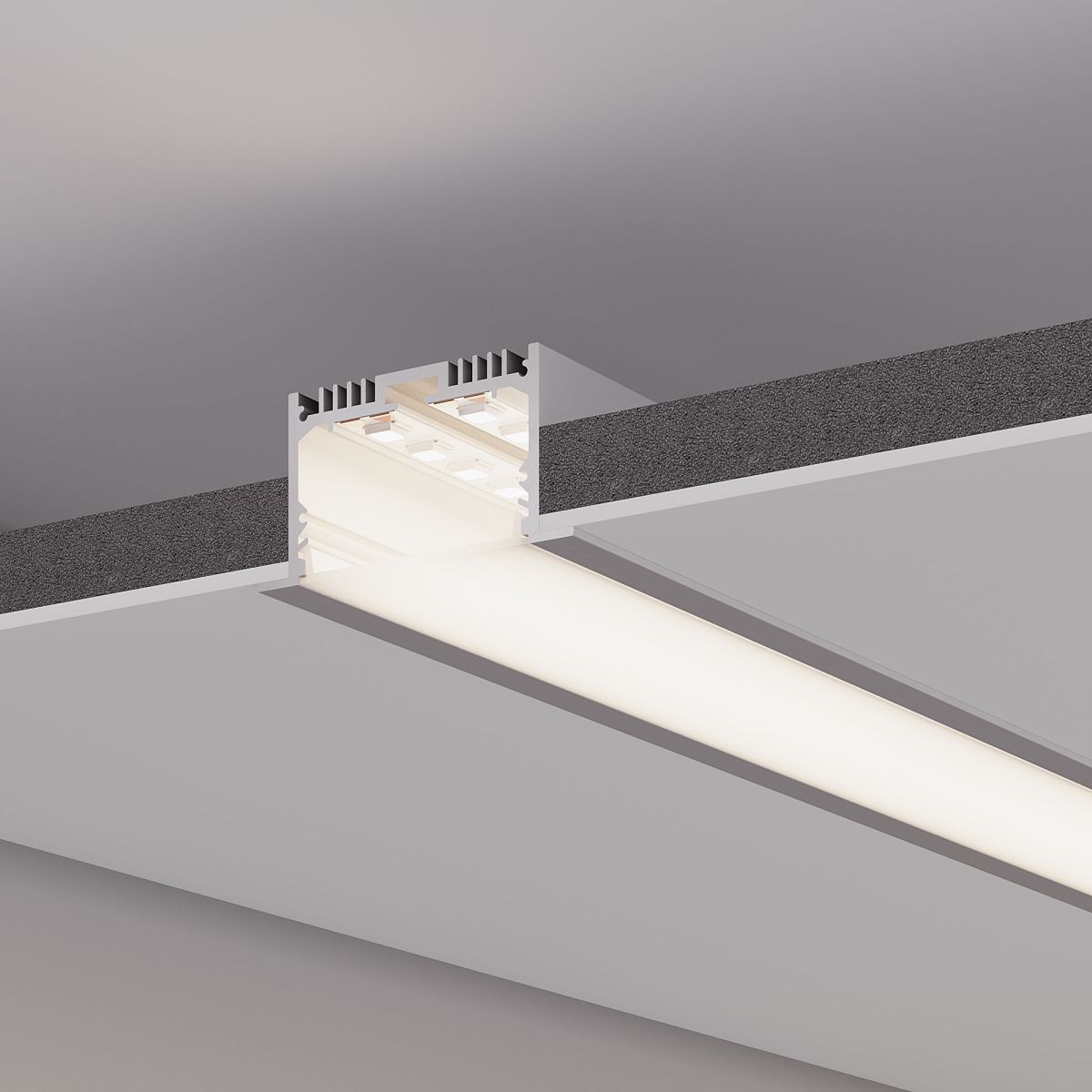 Профиль Arlight SL-LINIA62-F-3000 ANOD (BY) (Алюминий) 060871