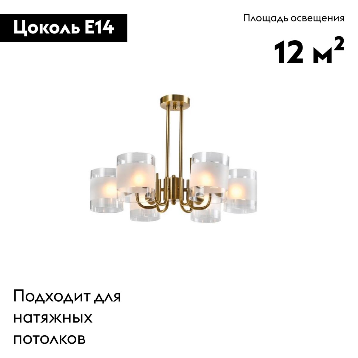 Потолочная люстра Aployt Syuzet APL.661.07.06