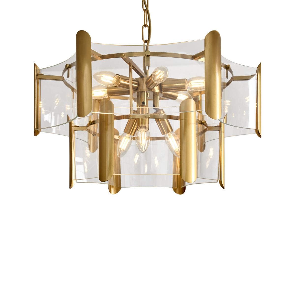 Подвесная люстра Freya Lumiere FR5516PL-09BS