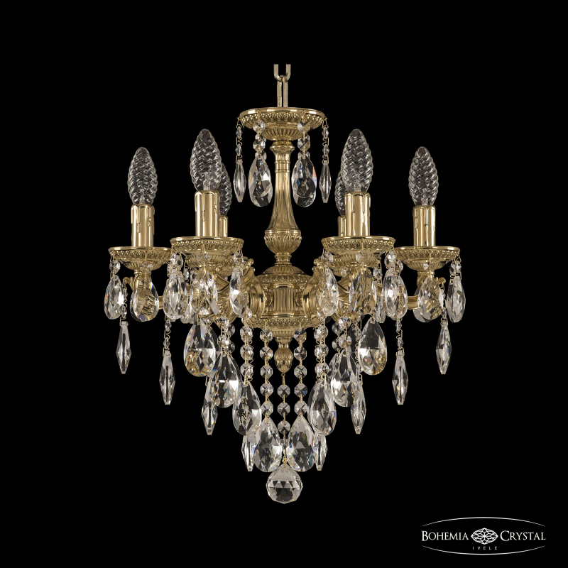 Подвесная люстра Bohemia Ivele Crystal 75102/6/125 B G
