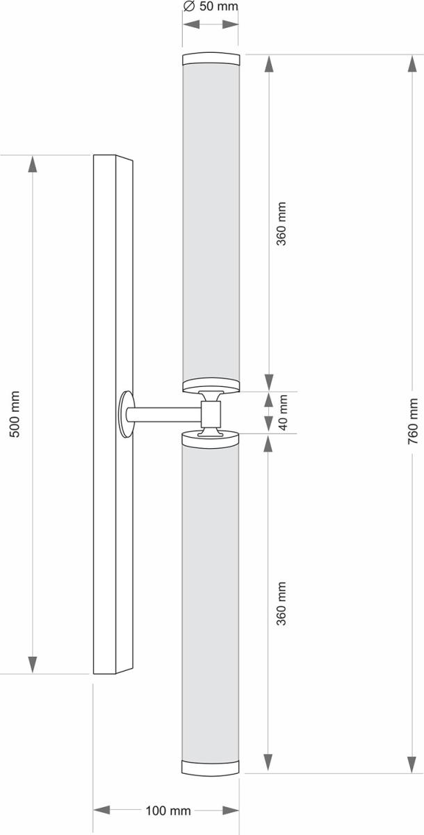 Бра Kutek Orezzo ORE-K-2(ZM)