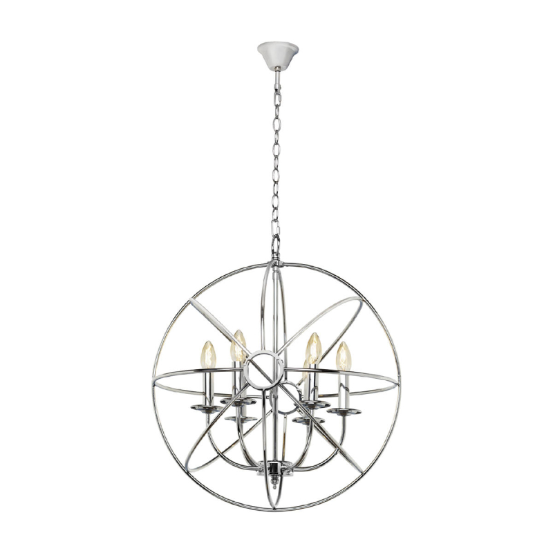 Подвесная люстра Loft IT Castle Chrome Loft1193-6