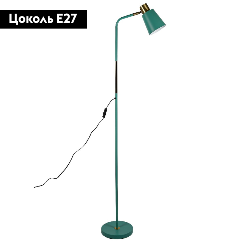 Торшер Uniel UML-T700 E27 GREEN UL-00010187