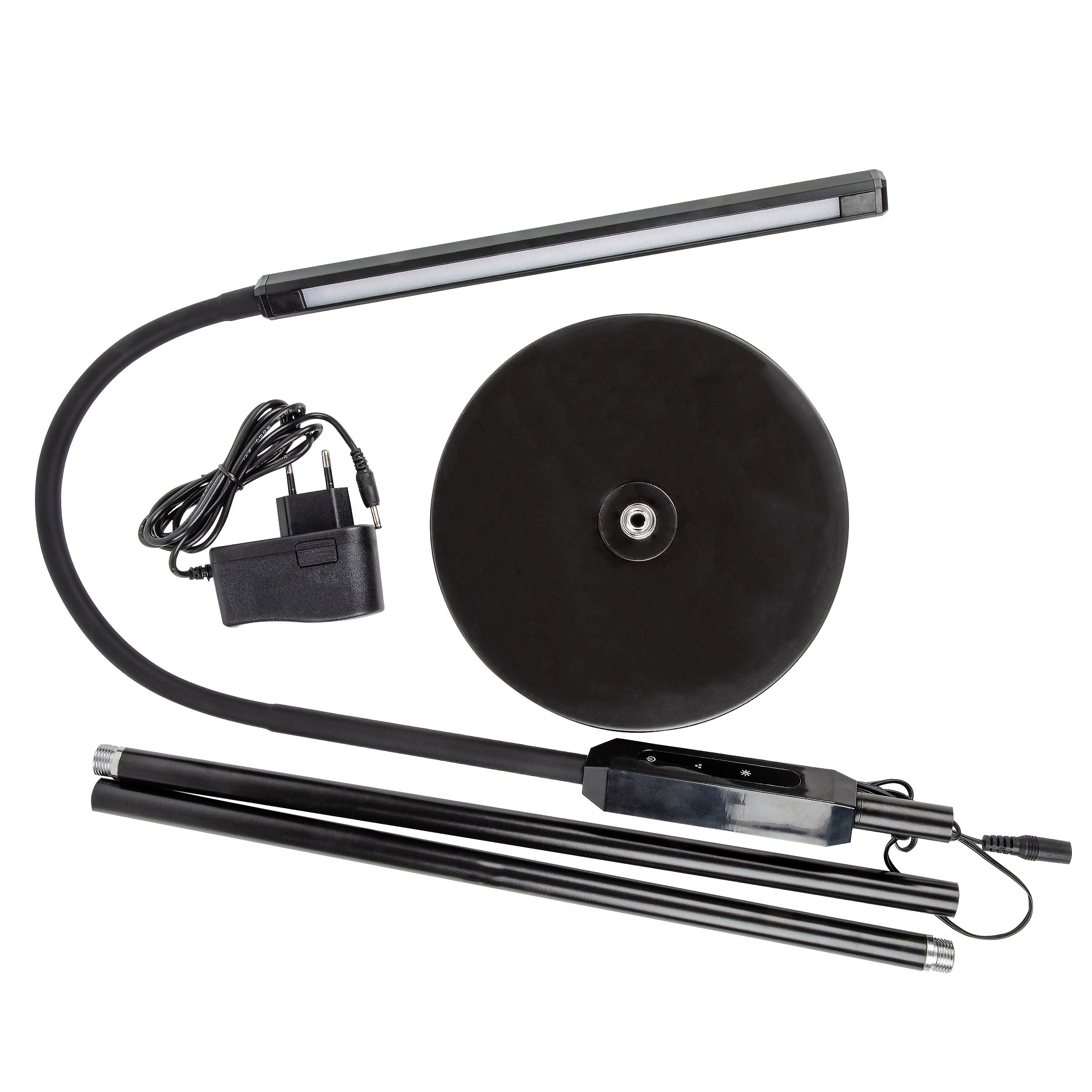 Торшер Uniel ULM-T619 10W/3000-6500K/DIM BLACK UL-00010178