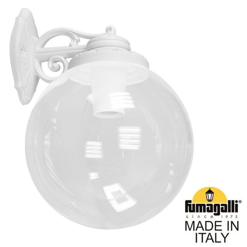 Уличный настенный светильник шар Fumagalli G30.131.000.WXE27DN
