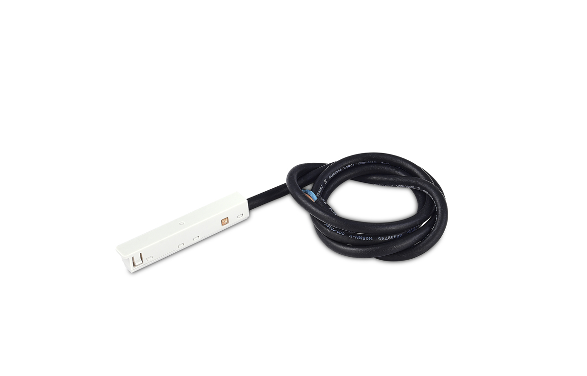Адаптер с подводом питания для шинопровода Donolux Slim Line Power connector DLS W