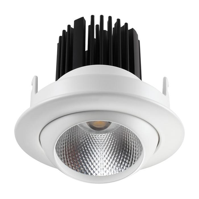 Встраиваемый светодиодный светильник Novotech Drum 357694