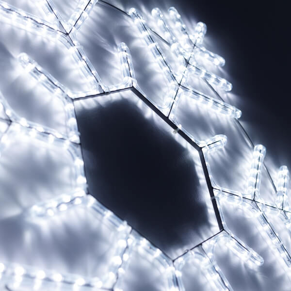 Фигура Arlight ARD-Snowflake-M10-1000x900-576LED White 034258