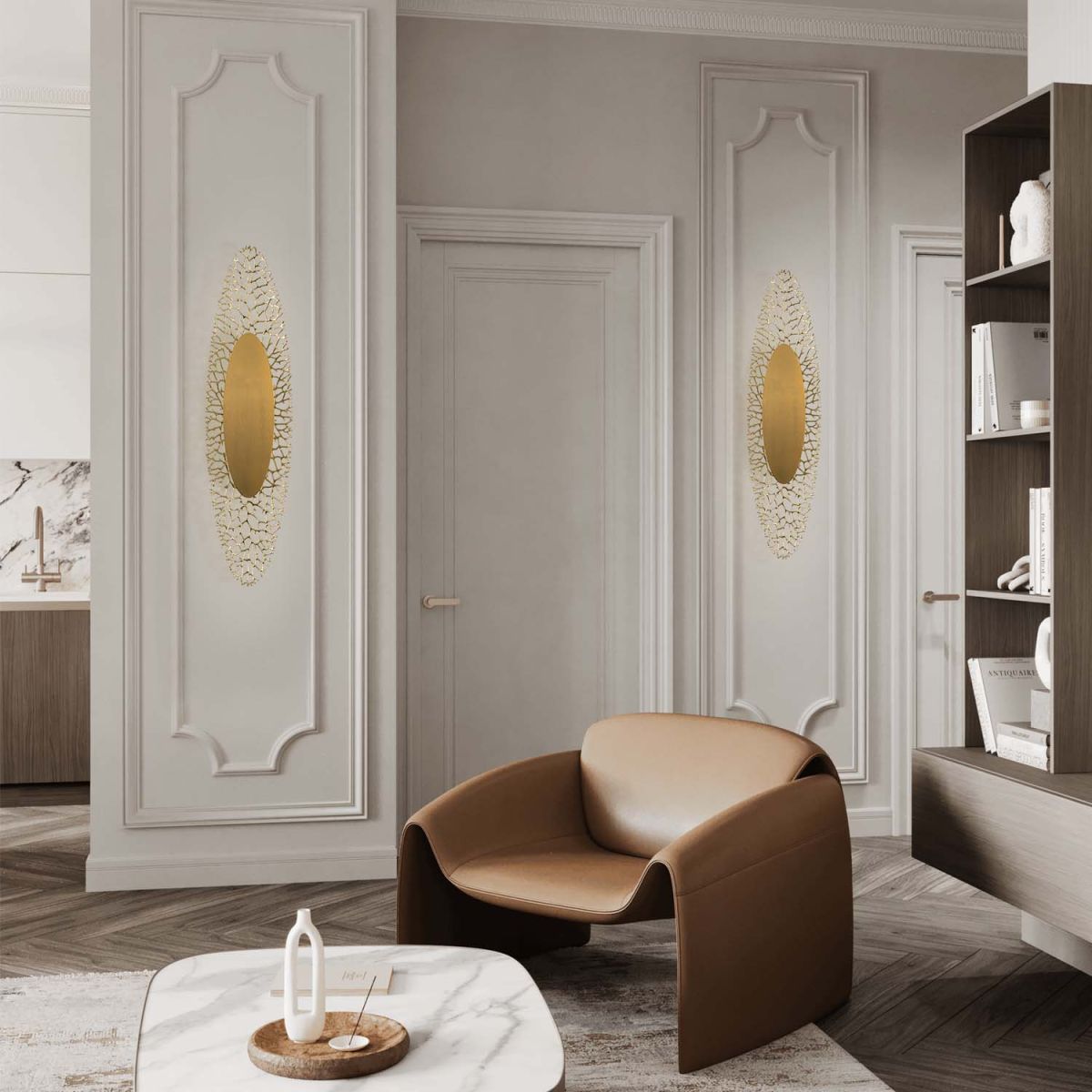 Настенный светильник Modestyle MS.1575.700 GD